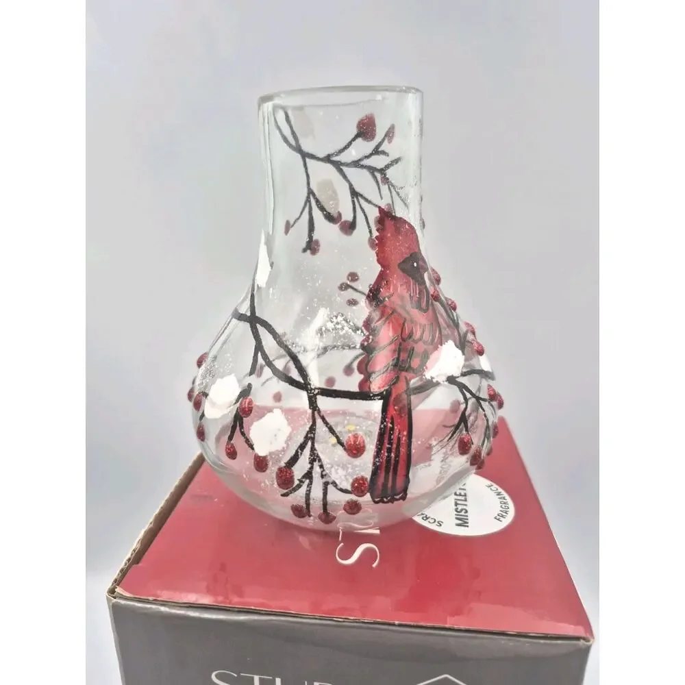 Winter Ice LED Reed Diffuser Cardinals Mistletoe 5